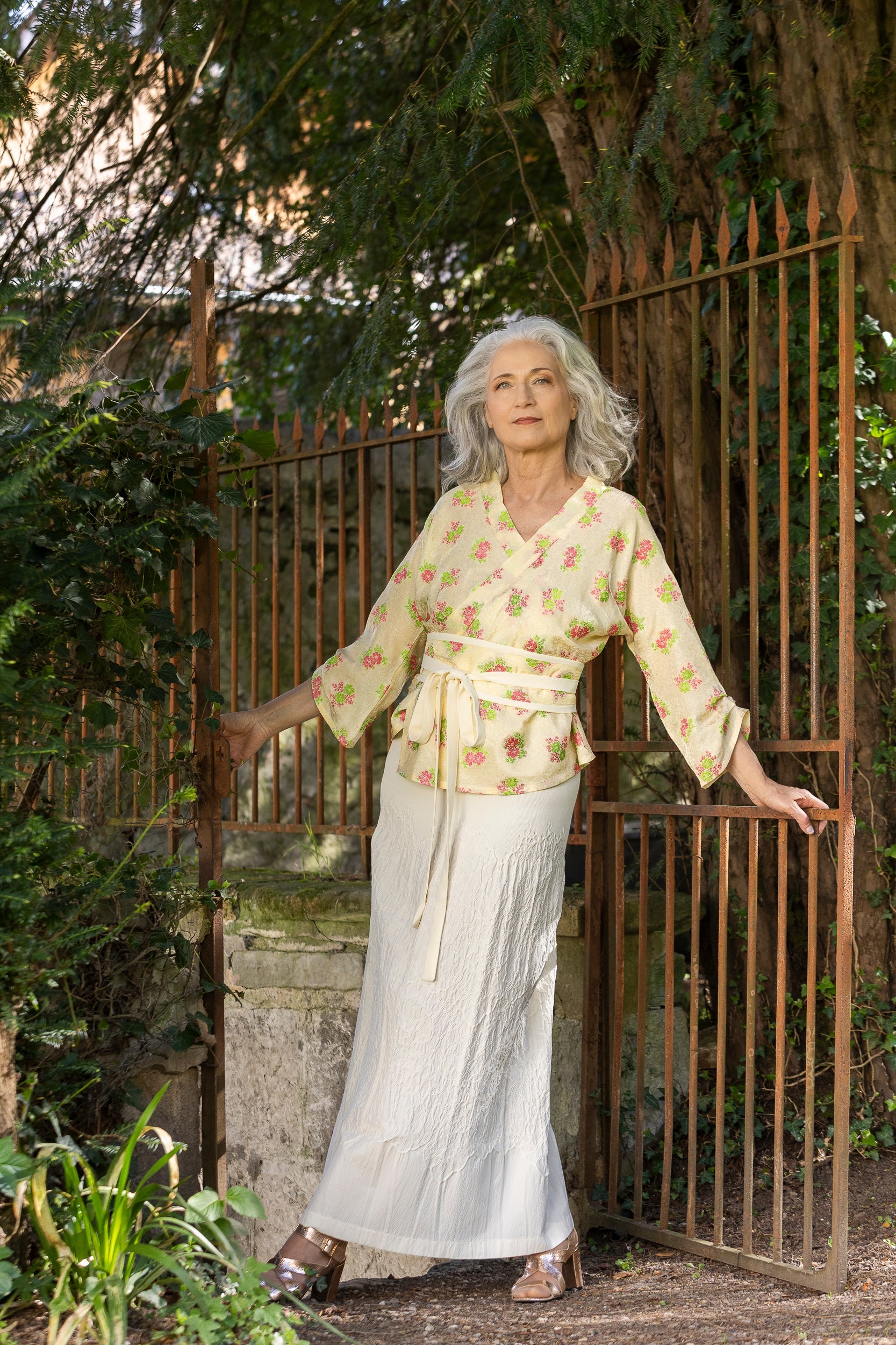 Jupe longue SUKATO Édition Été — Esprit jupon, broderie & smock - CATHERINE VALENTIN