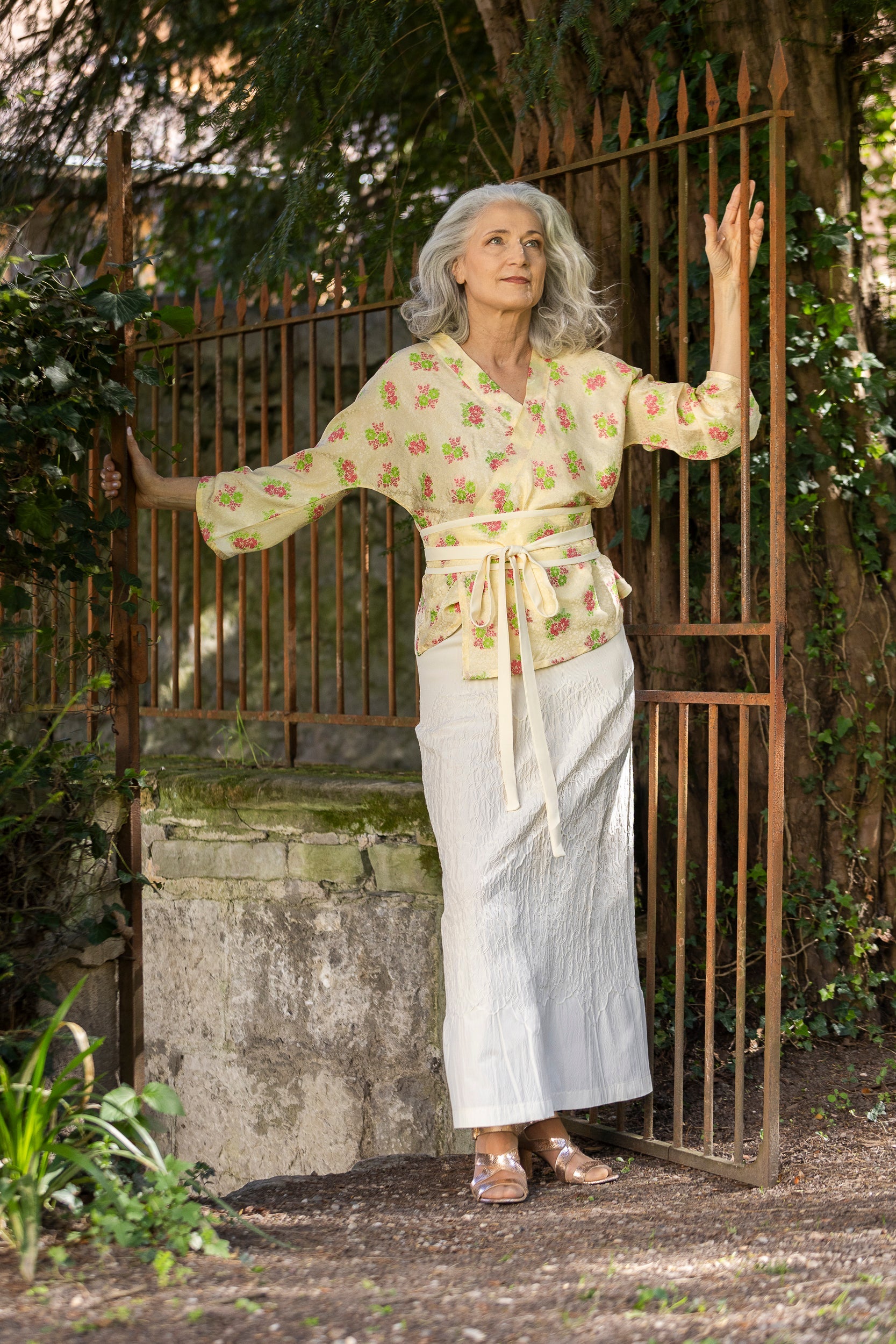 Jupe longue SUKATO Édition Été — Esprit jupon, broderie & smock - CATHERINE VALENTIN