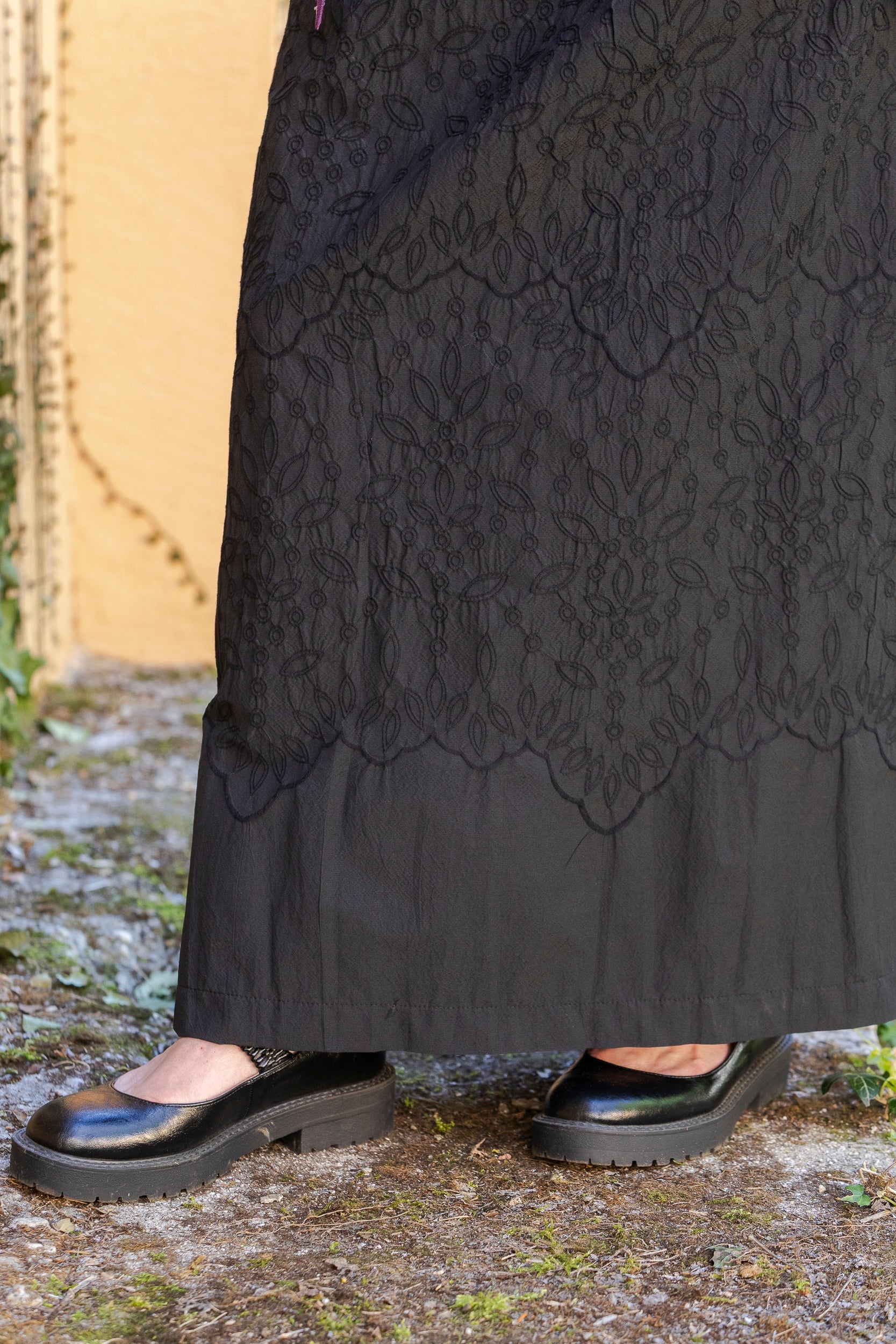 Jupe longue SUKATO Édition Été — Esprit jupon, broderie & smock - CATHERINE VALENTIN