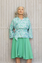 Jupe MATCHA courte vert menthe - CATHERINE VALENTIN