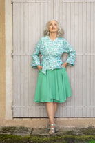 Jupe MATCHA courte vert menthe - CATHERINE VALENTIN