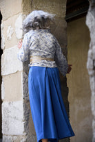 Kimono BANINA bleu mariage - CATHERINE VALENTIN