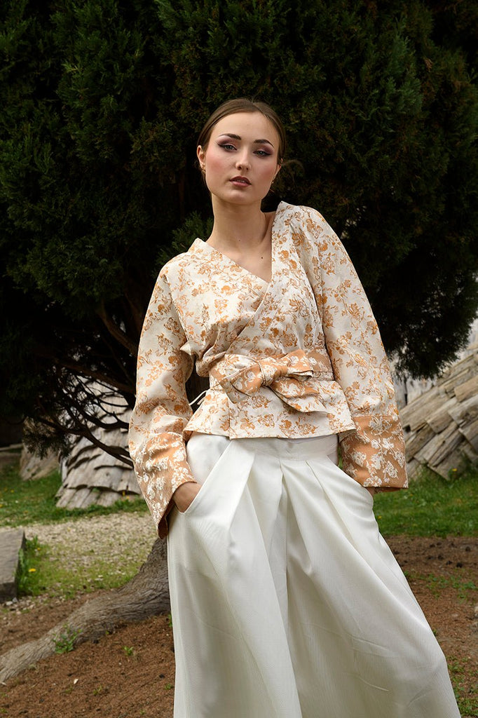 Kimono BANINA or - CATHERINE VALENTIN