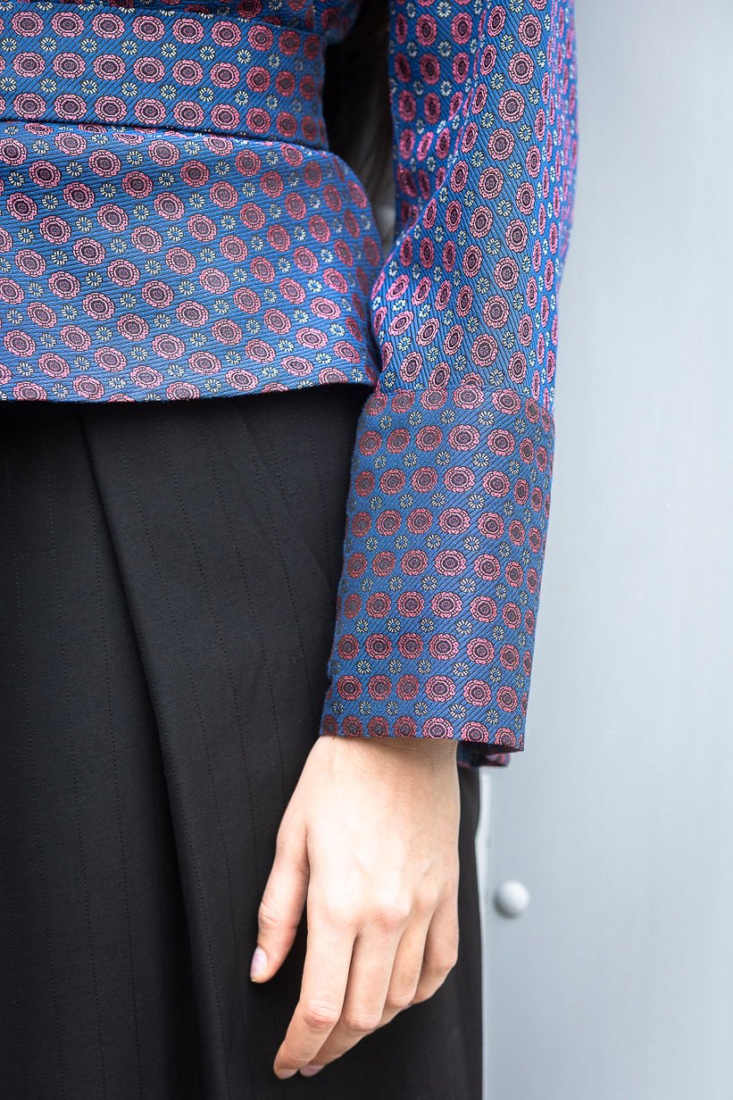 Kimono HAMAGURI bleu - CATHERINE VALENTIN