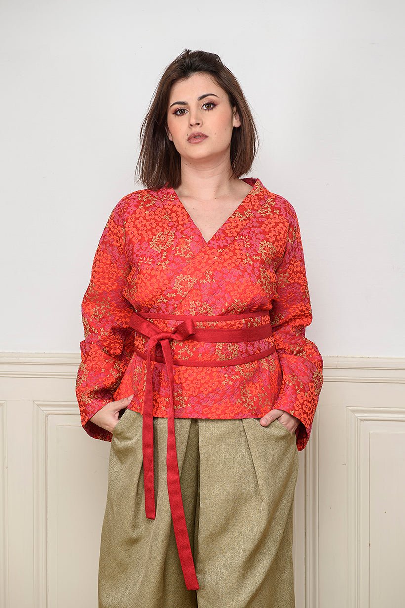 Kimono HANABI OBI large - CATHERINE VALENTIN