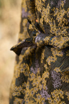 Kimono HANAÏ réversible marron-ocre - CATHERINE VALENTIN