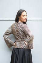 Kimono HOSHI beige/blanc cassé - CATHERINE VALENTIN