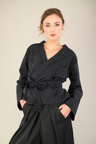 Kimono NODO fleurs - CATHERINE VALENTIN