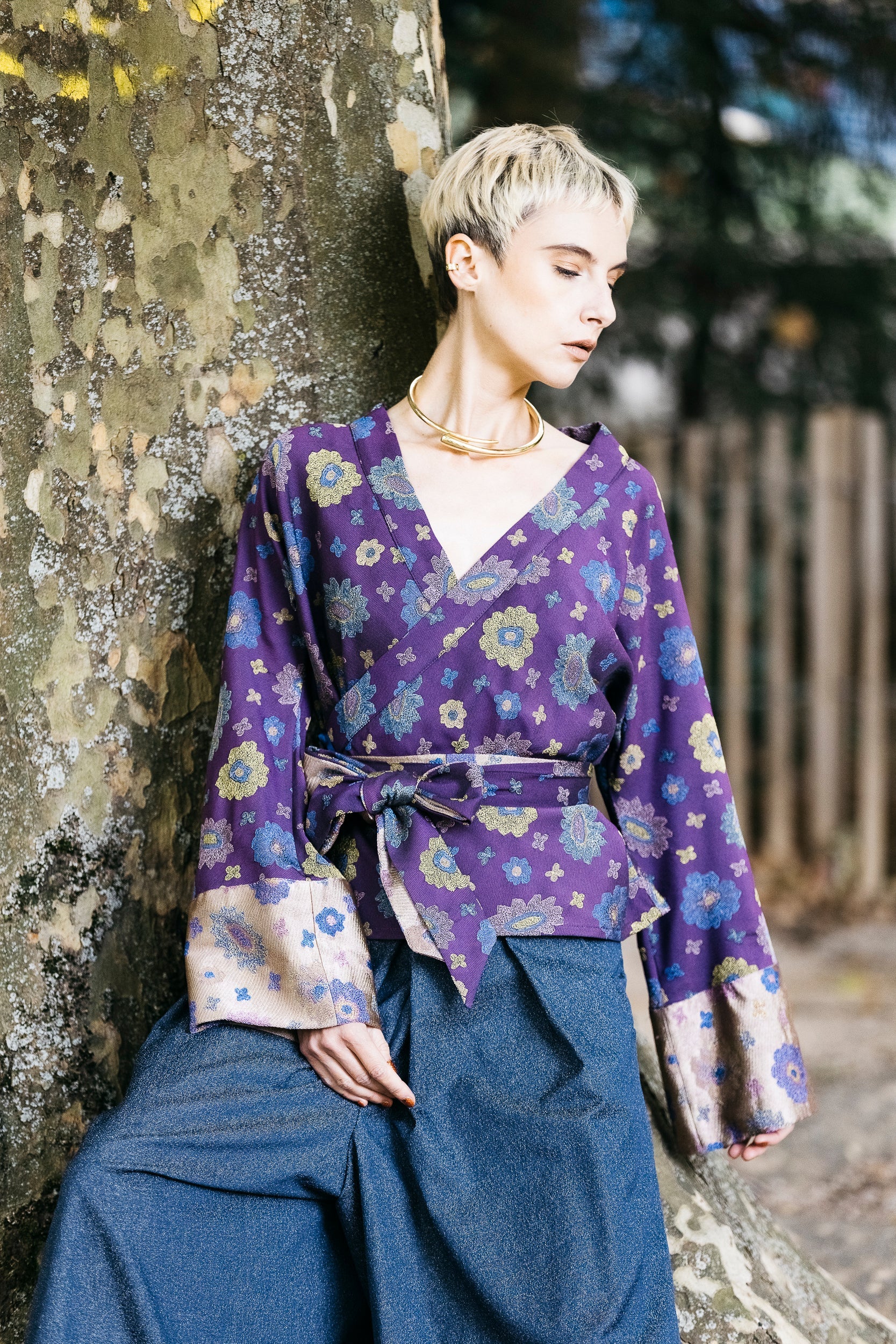 Kimono SAORI - CATHERINE VALENTIN