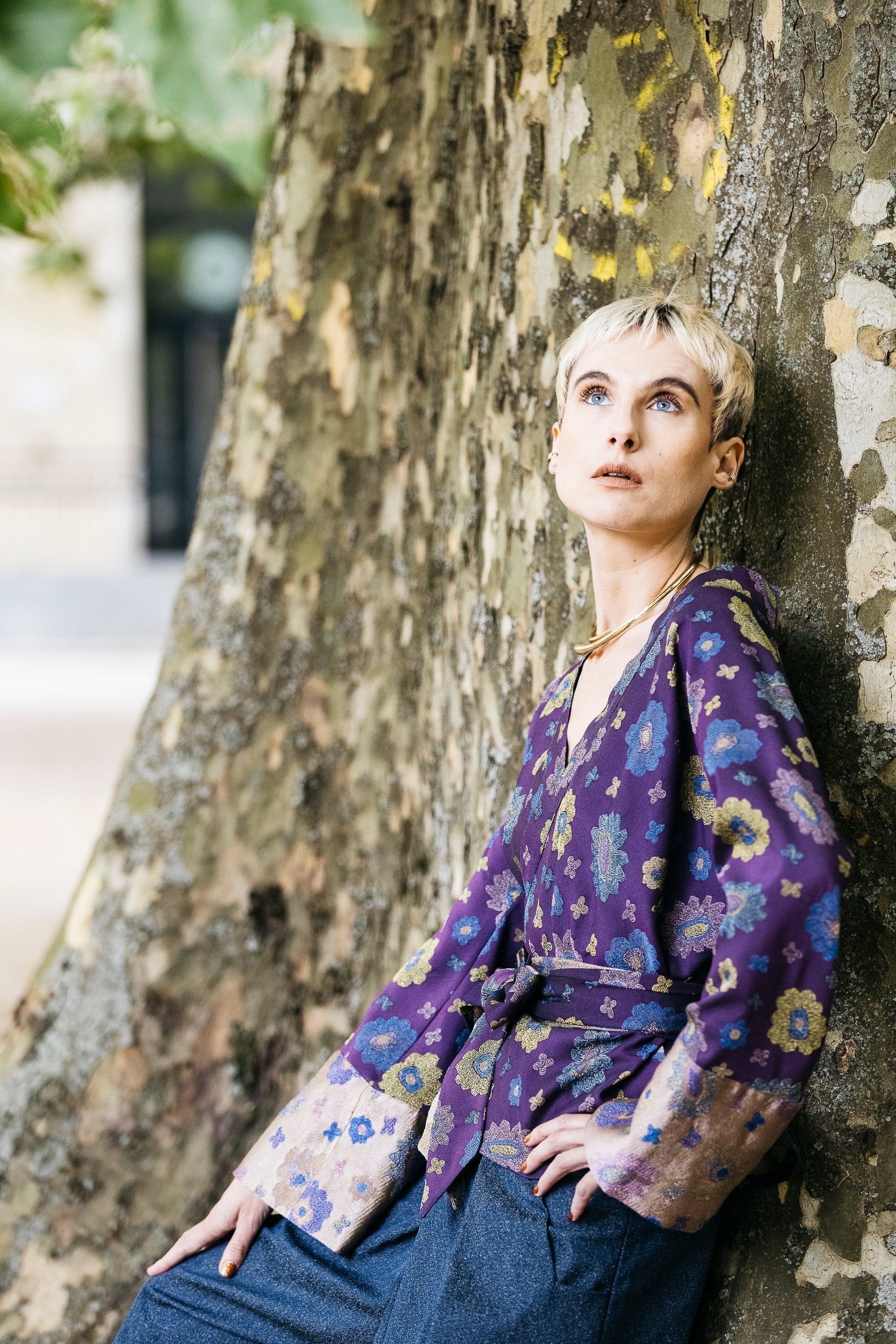 Kimono SAORI - CATHERINE VALENTIN
