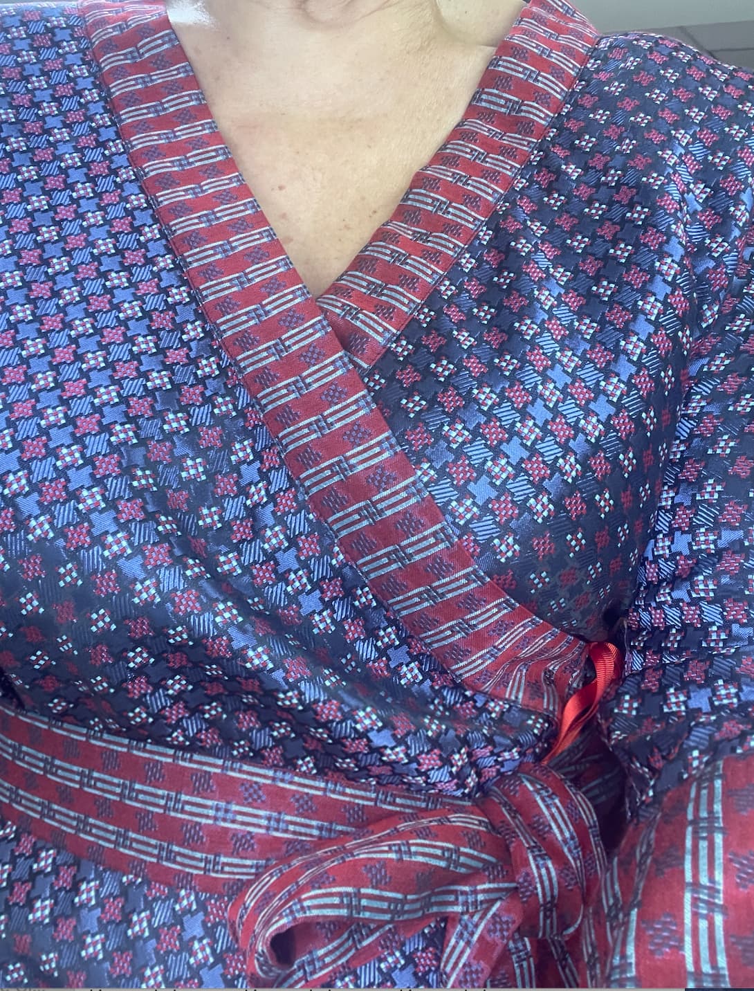 Kimono YORU bleu - CATHERINE VALENTIN