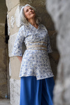 NATSU Kimono BANINA bleu - CATHERINE VALENTIN