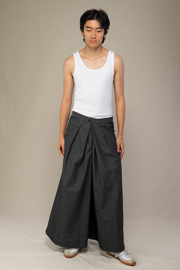 Pantalon hakama homme KOJIMA noir - CATHERINE VALENTIN