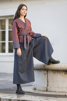 Pantalon hakama jean KOJIMA bleu - CATHERINE VALENTIN