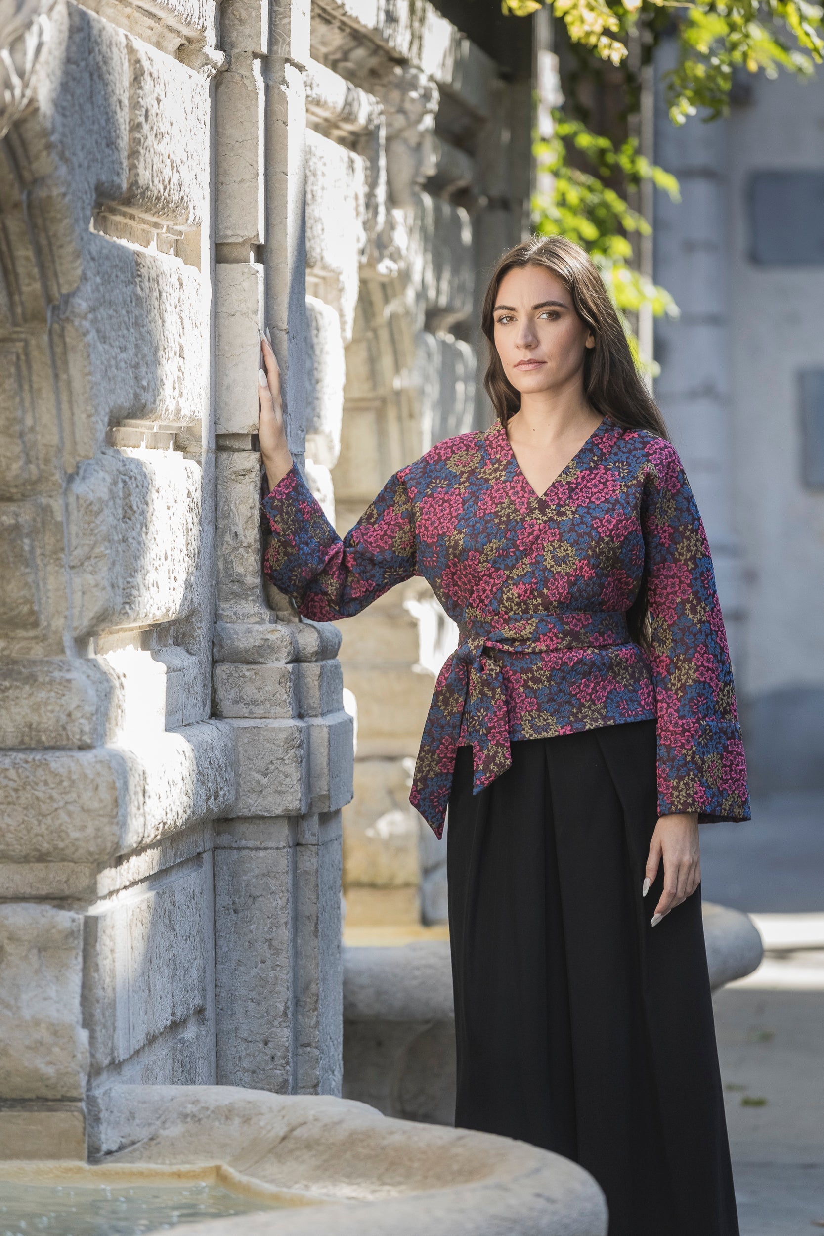 Pantalon hakama JIMA noir - CATHERINE VALENTIN