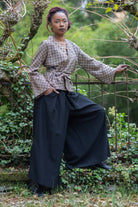 Pantalon hakama JIMA noir - CATHERINE VALENTIN