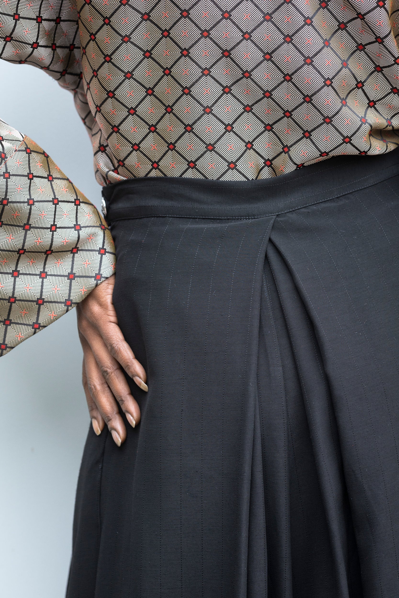 Pantalon hakama JIMA sable - CATHERINE VALENTIN