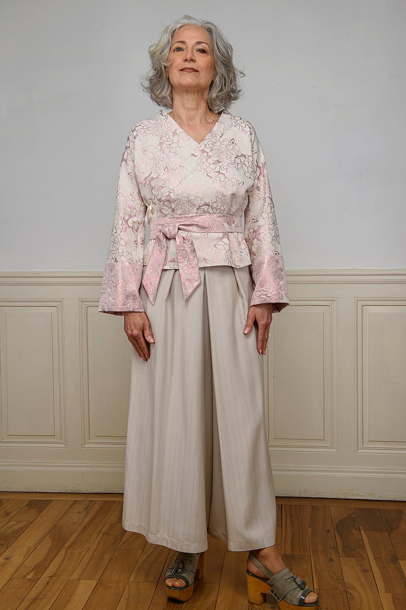 Pantalon hakama JIMA sable - CATHERINE VALENTIN