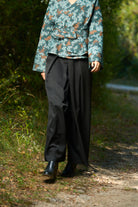 Pantalon hakama kuro noir devant