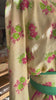 kimono-catherine-valentin-jacquard-fleur-jaune-vert-rose