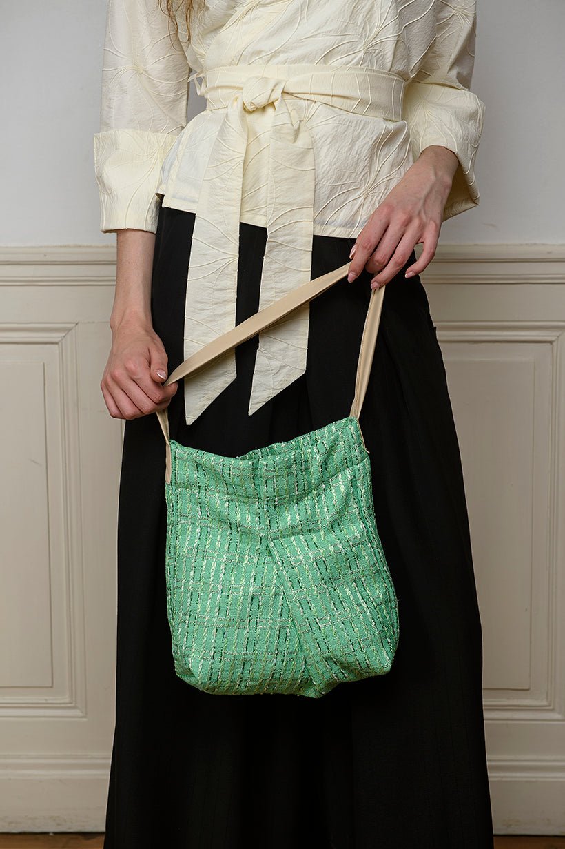 Sac KAIMONO vert - CATHERINE VALENTIN