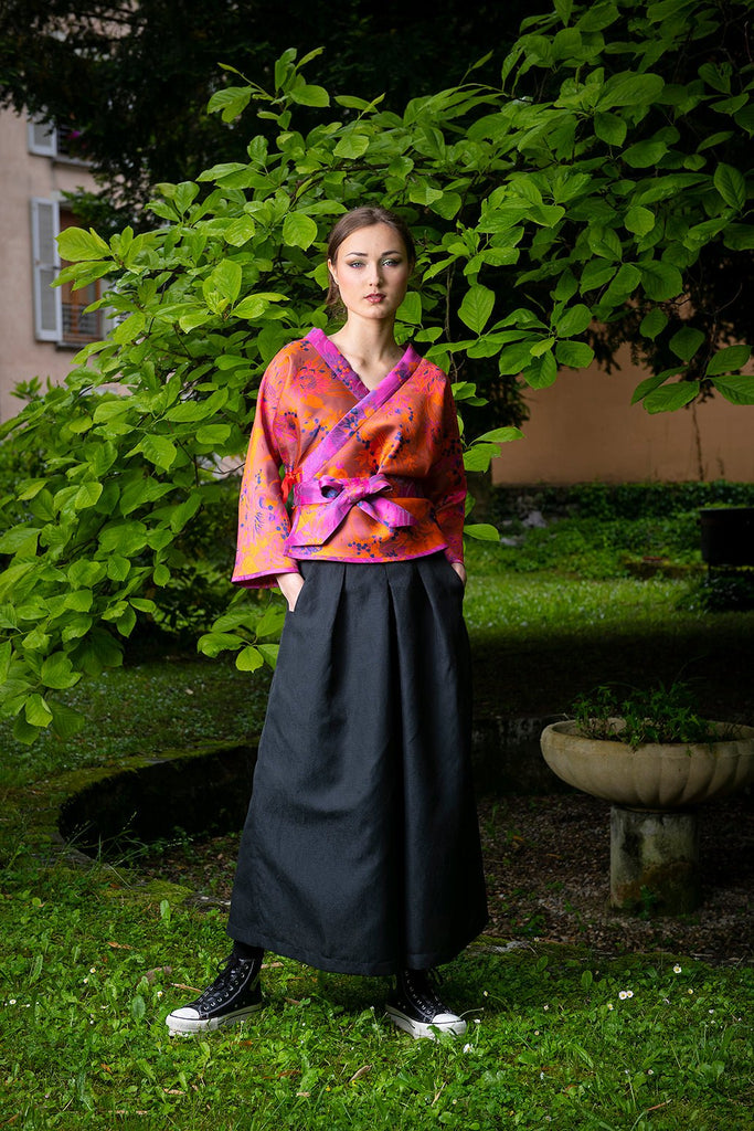 Pantalon hakama CHINO - CATHERINE VALENTIN