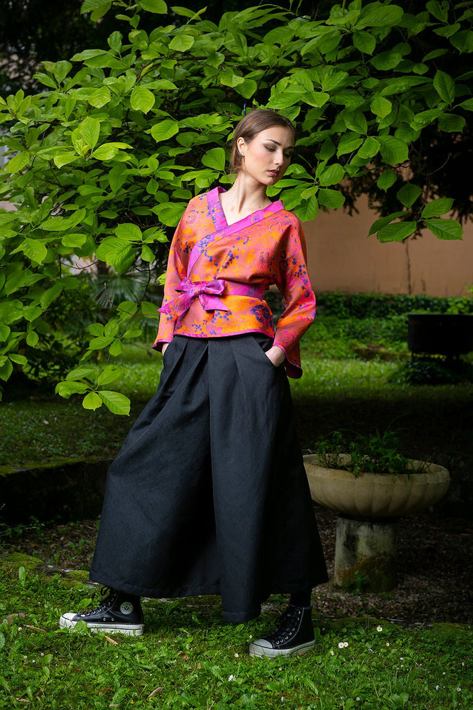 Pantalon hakama CHINO - CATHERINE VALENTIN